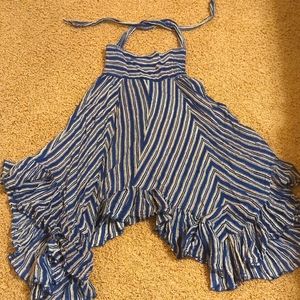 Free People strapless sun dress size XS